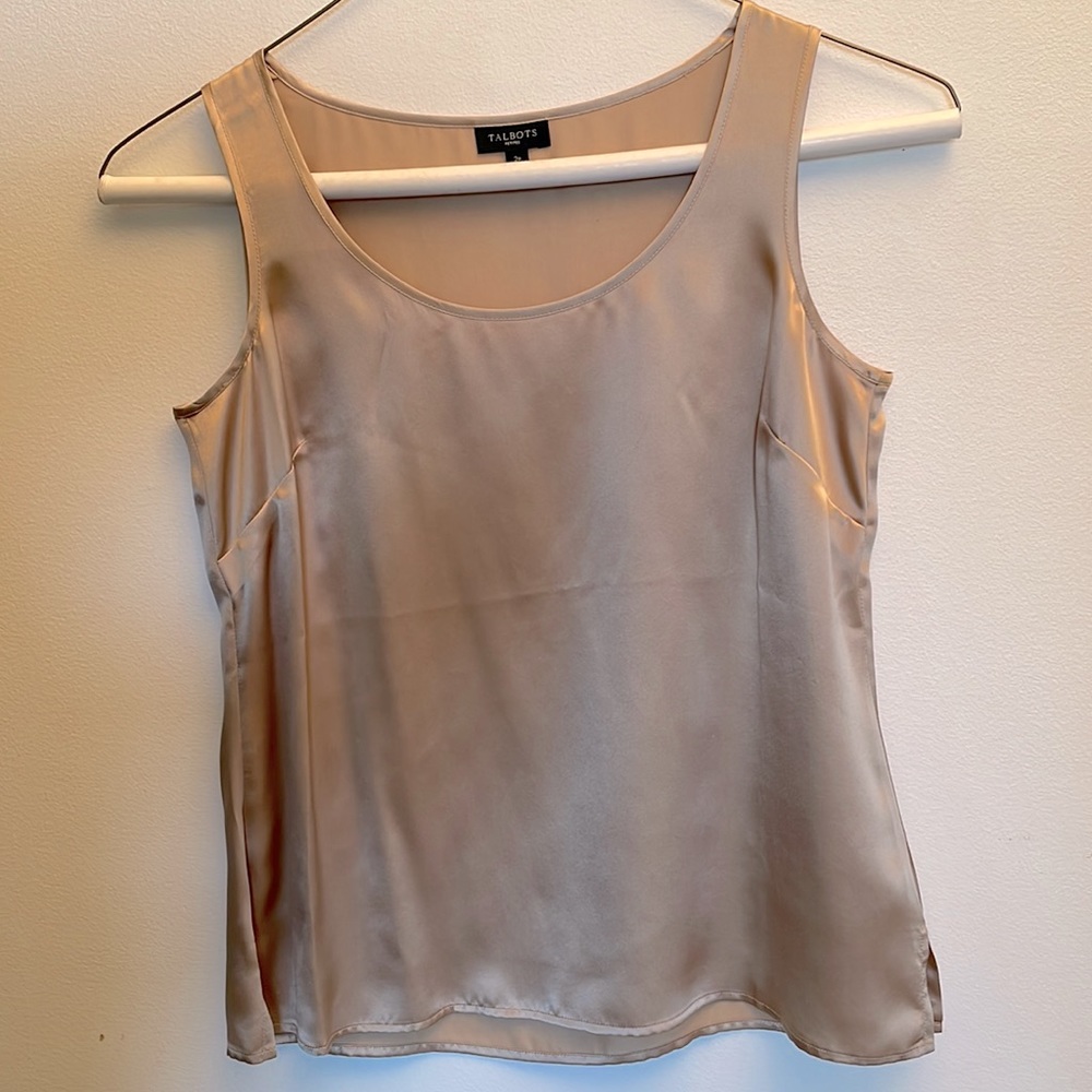 Silk talbots blouse